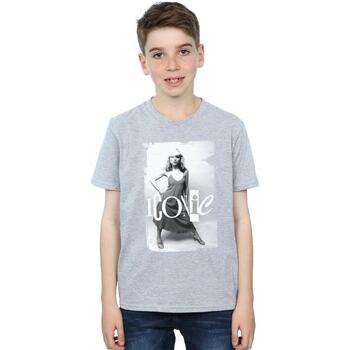 Abbigliamento Bambino T-shirt maniche corte Debbie Harry Iconic Photo Grigio