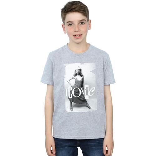 Abbigliamento Bambino T-shirt maniche corte Debbie Harry Iconic Photo Grigio