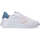 Scarpe Uomo Sneakers basse Philippe Model sneakers Temple bianco azzurro Bianco