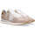 Scarpe Donna Sneakers basse Philippe Model sneakers TRPX camou laminè beige Beige
