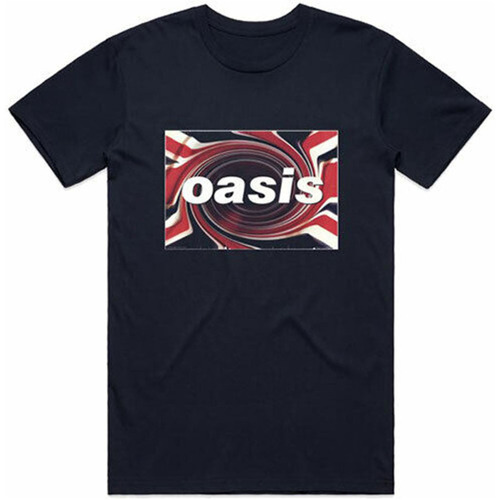 Abbigliamento T-shirts a maniche lunghe Oasis Union Jack Blu