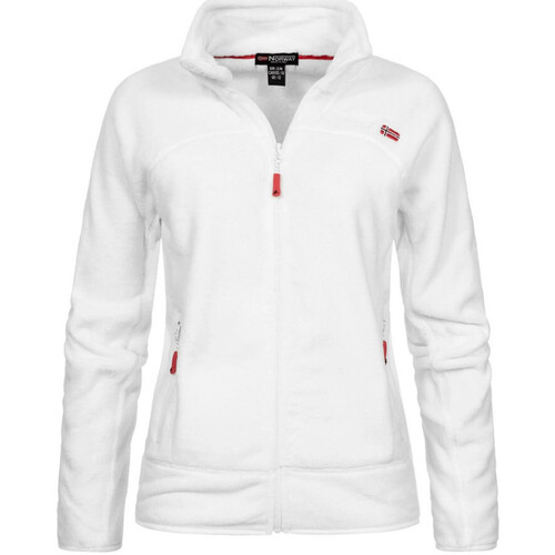 Abbigliamento Donna Felpe in pile Geographical Norway WR624F/GN Bianco