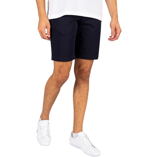 Abbigliamento Uomo Shorts / Bermuda Lacoste Pantaloncini Chino Slim Fit Blu
