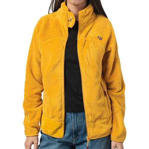 Abbigliamento Donna Felpe in pile Geographical Norway WR624F/GN Giallo