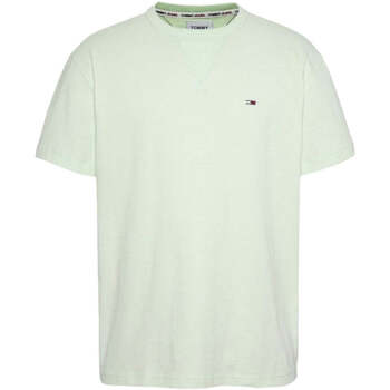 Abbigliamento Uomo T-shirt & Polo Tommy Hilfiger T-Shirt e Polo Uomo  DM0DM16882 LXW Verde Multicolore