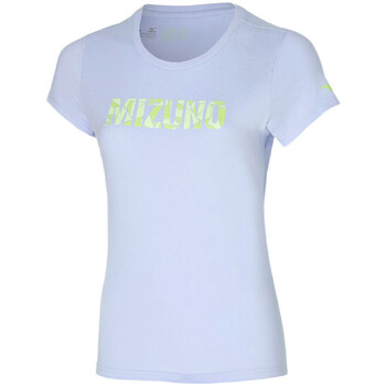 Abbigliamento Donna T-shirt maniche corte Mizuno K2GA2202-03 Blu