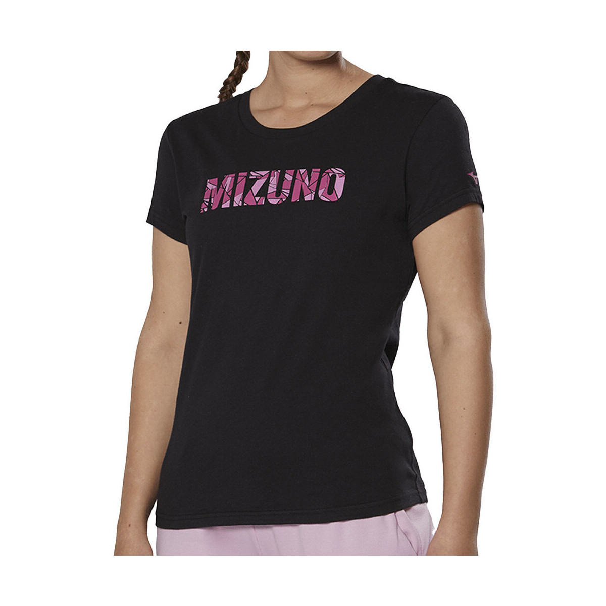 Abbigliamento Donna T-shirt & Polo Mizuno K2GA2202-09 Nero