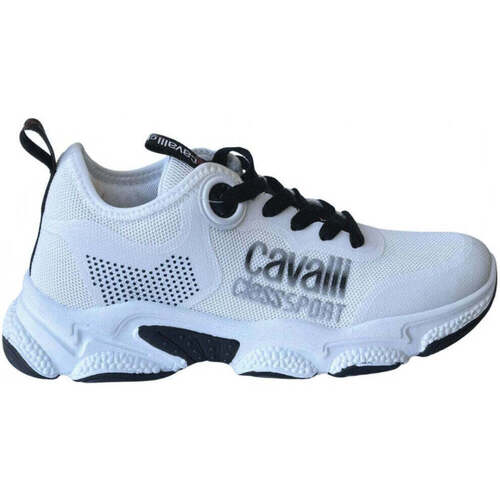Scarpe Uomo Sneakers basse Cavalli Sport CM8635 Bianco
