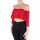 Abbigliamento Donna Top / T-shirt senza maniche Dramée D100 Rosso