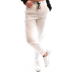 Abbigliamento Donna Pantaloni da completo People Of Shibuya OITA-PF722 Bianco