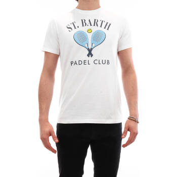 Abbigliamento Uomo T-shirt maniche corte Mc2 Saint Barth TSHM001-02778B Bianco