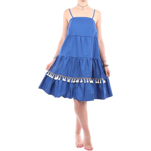 Abbigliamento Donna Abiti corti Very Simple 21PEV-421 Blu