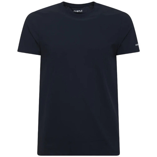 Abbigliamento Uomo T-shirt maniche corte People Of Shibuya LANZOI-PM755 Blu