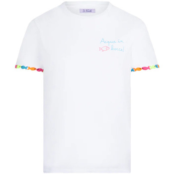 Abbigliamento Donna T-shirt maniche corte Mc2 Saint Barth EMI0001-04918D Bianco