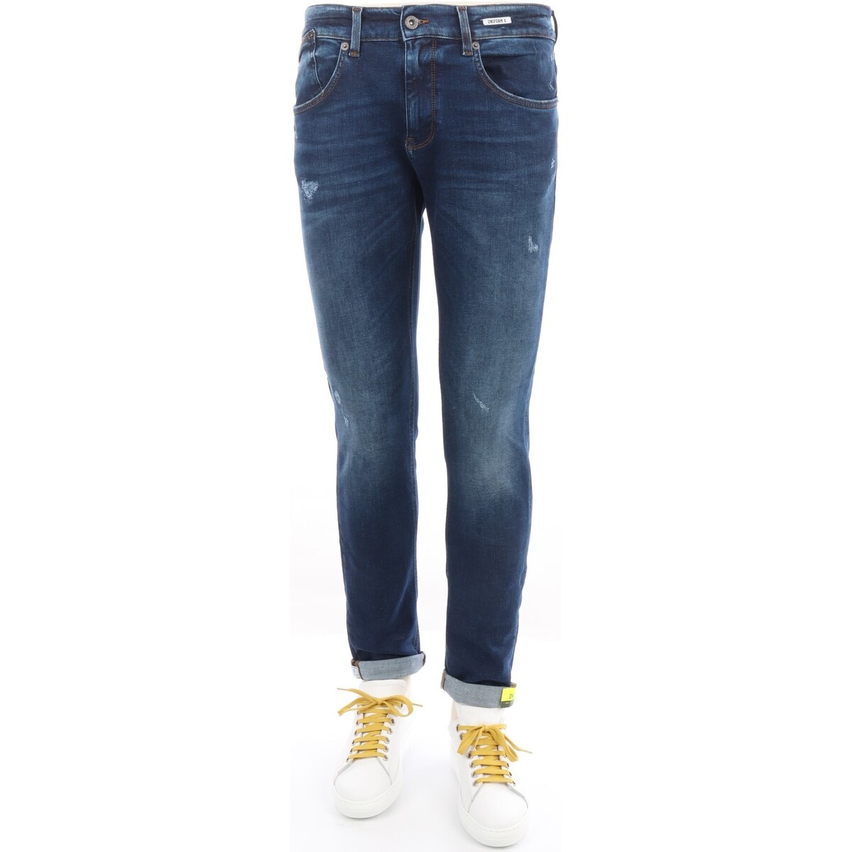 Abbigliamento Uomo Jeans dritti Uniform DEAN-S2 Blu