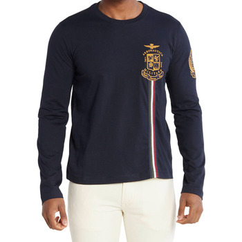 Abbigliamento Uomo T-shirt maniche corte Aeronautica Militare TS2186J592-232 Blu