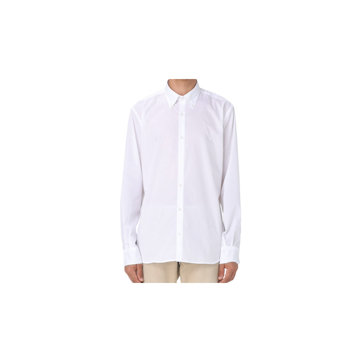 Abbigliamento Uomo Camicie maniche lunghe Brooksfield 202A.R041 Bianco