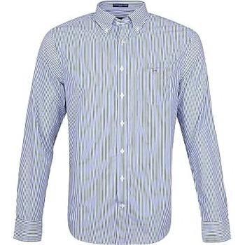 Abbigliamento Uomo Camicie maniche lunghe Gant 2201.3063002 Blu