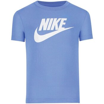 Abbigliamento Unisex bambino T-shirt maniche corte Nike T-shirt Bambino Futura Evergreen Blu