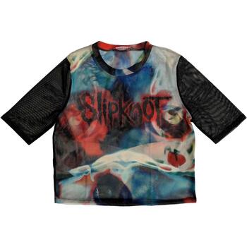 Abbigliamento Donna T-shirts a maniche lunghe Slipknot RO5837 Nero