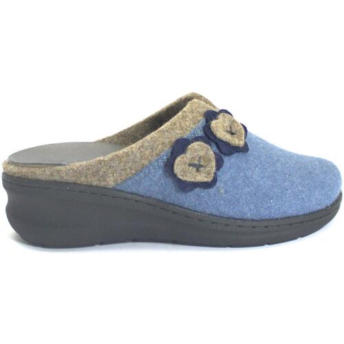 Scarpe Donna Pantofole Melluso MEL-RRR-PD902D-BL Blu