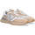 Scarpe Donna Sneakers basse Philippe Model sneakers Antibes beige argento Beige