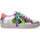 Scarpe Donna Sneakers basse Crime London SK8 Deluxe Exotic Lizard multicolor Multicolore