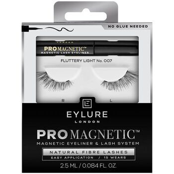 Bellezza Donna Mascara Ciglia-finte Eylure Eyeliner E Sistema Ciglia Pro Magnetic 007-fluttery Light 