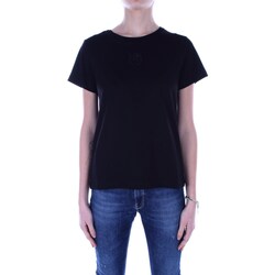 Abbigliamento Donna T-shirt maniche corte Pinko 100355 A1NW Nero