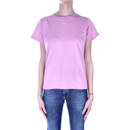 Abbigliamento Donna T-shirt maniche corte Pinko 100373 A1N8 Rosa