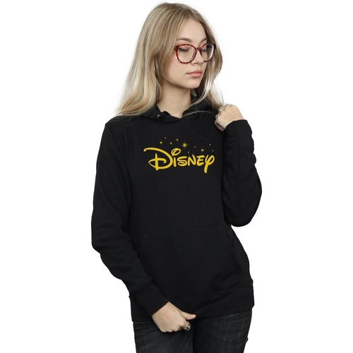 Abbigliamento Donna Felpe Disney Logo Stars Nero