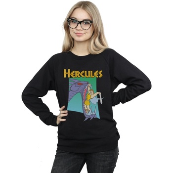 Abbigliamento Donna Felpe Disney Hercules Hydra Fight Nero