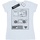 Abbigliamento Donna T-shirts a maniche lunghe Disney Cars Jackson Storm Blueprint Bianco