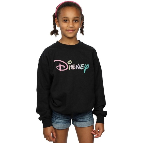 Abbigliamento Bambina Felpe Disney Pastel Logo Nero