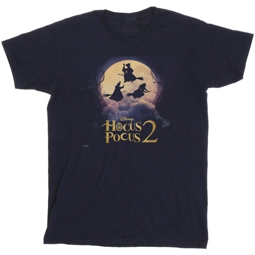 Abbigliamento Bambina T-shirts a maniche lunghe Disney Hocus Pocus Witches Flying Blu