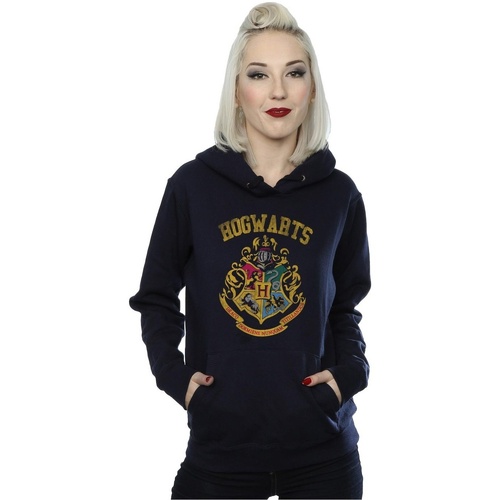 Abbigliamento Donna Felpe Harry Potter Hogwarts Varsity Blu