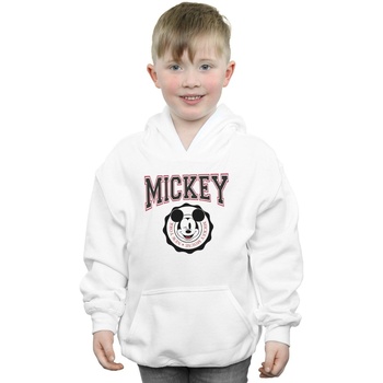 Abbigliamento Bambino Felpe Disney Mickey Mouse New York Seal Bianco