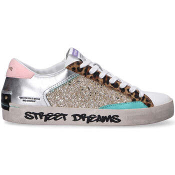Scarpe Donna Sneakers basse Crime London Distressed Platinum Wildlife multi Multicolore