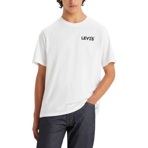 Abbigliamento T-shirt maniche corte Levi's  Bianco