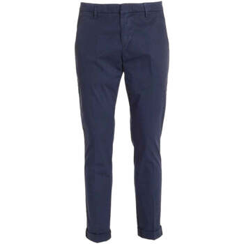 Abbigliamento Uomo Pantaloni Dondup Pantalone Uomo Gaubert UP235 GSE043U PTD 866 Blu Blu