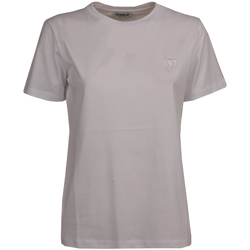 Abbigliamento Donna T-shirt maniche corte Dondup s746jf0271dfz4-000 Bianco