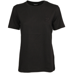 Abbigliamento Donna T-shirt maniche corte Dondup s746jf0271dfz4-999 Nero