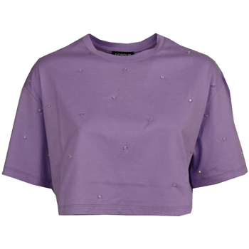 Abbigliamento Donna T-shirt maniche corte Dondup s989jf0271dhi8-522 Viola
