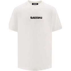 Abbigliamento Uomo T-shirt & Polo Barrow T-Shirt e Polo Uomo  S4BWUATH147 002 Bianco Bianco