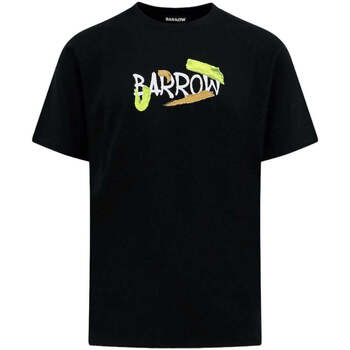 Abbigliamento Uomo T-shirt & Polo Barrow T-Shirt e Polo Uomo  S4BWUATH043 110 Nero Nero