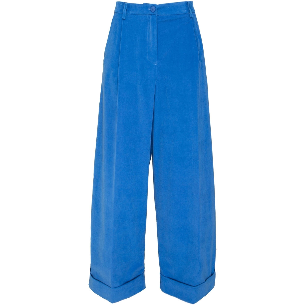 Abbigliamento Donna Pantaloni Momoni MOPA014 Blu