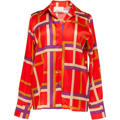 Abbigliamento Donna Camicie Momoni MOSH006 Rosso