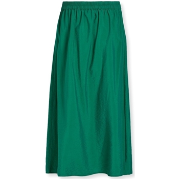 Vila Milla Midi Skirt - Ultramarine Green Verde
