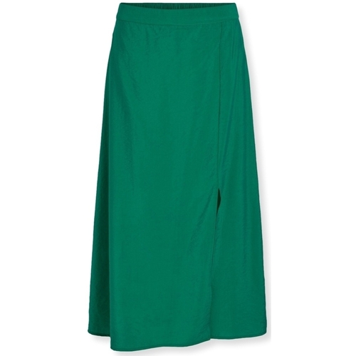 Abbigliamento Donna Gonne Vila Milla Midi Skirt - Ultramarine Green Verde