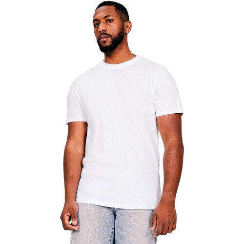 Abbigliamento Uomo T-shirts a maniche lunghe Casual Classics Muscle Bianco